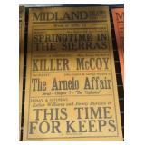Midland Theatre Valley View Schedule Poster