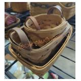 Small Longaberger Baskets - Qty 3