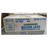 Golden Harvest Mason Jars