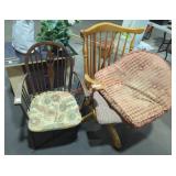Vintage Wooden Chairs - Qty 2