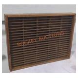 Napa Valley Box Wood 64 Cassette Tape Holder