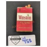 Vintage Winston Filters Cigarette Pack Lighter