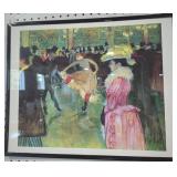 "At The Moulin Rouge:The Dance" Art Print