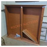 52"W ï¿½ 9"D ï¿½ 50"H Wood Shelving