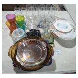 Misc Glass & Dishware Lot