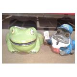 Frog & Toad Garden Statues