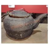 Antique Cast Iron Kettle