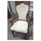 Upholstered Wooden Chairs - Qty 2