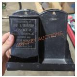 Vintage Advertising Match Holder