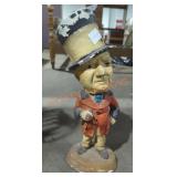 W.C. Fields Chalkware Statue
