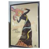 Jane Avril Henry de Toulouse-Lautrec Art Print