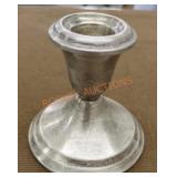 Sterling Weighted Candle Stick Holder