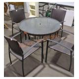 Whicker Outdoor Table & Chair Set