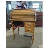 27"Wï¿½18"Dï¿½39"H Roll-Top Desk