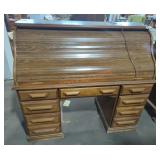 Vintage Roll Down Top Desk