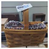 1999 Purple Lined Longaberger Basket