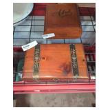 Vintage Wooden Lock Box