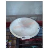 White Enamel Ware Bowl