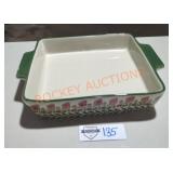 Christmas Stoneware Baking Pan