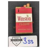 Vintage Winston Filters Cigarette Pack Lighter