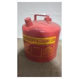 5 Gallon Galvanized Gasoline Container