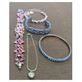 Costume Jewelry Bracelet Lot