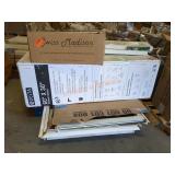 Delta 60" Bathtub, Bifold Closet Doors, Swiss
