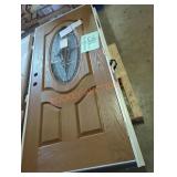 (2) Brown Fiberglass Doors 81-5/8" x 37.5"