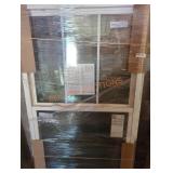 5/8" Grid Landing Series 150 Vinyl Single Hung