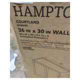 36" x30" Wall Cabinet
