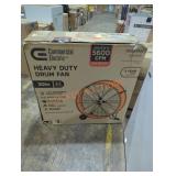 30" heavy duty drum fan
