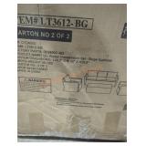 4 PC wicker conversion set beige