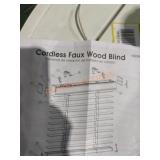 Cordless Faux Wood Blind