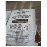 1 bag rubber mulch nuggets