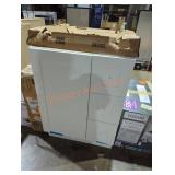 24.5" White bathroom vanity