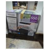 Vissani ultra slim 12,000 btu window air