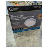 Commercial Electric led exhaust fan with Bluetooth