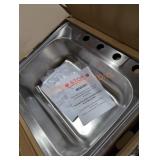 Glacier Bay single bowl sink