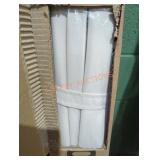 10 ft x 6.5 ft beige umbrella