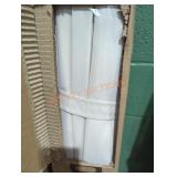 10 ft x 6.5 ft beige umbrella