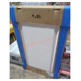 18" x 30" white wall cabinet