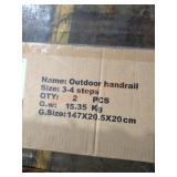 Outdoor Handrail Assembly Required