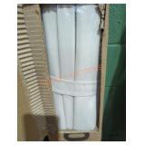 10 ft x 6.5 ft led beige umbrella