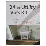 24" Utility Sink