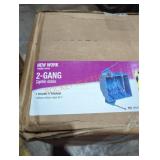 Carlon 2- gang wall boxes 50 ct