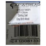 Qty 2 Cap A Tread Grey