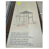 Hampton Bay 8 ft x 5 ft grill gazebo