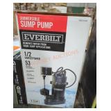 Everbilt submersible sump pump