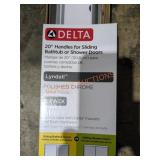 20" Handle Sliding/Glass Shower Door