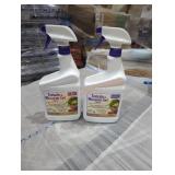 2 bottles tomatoes and blossom set spray